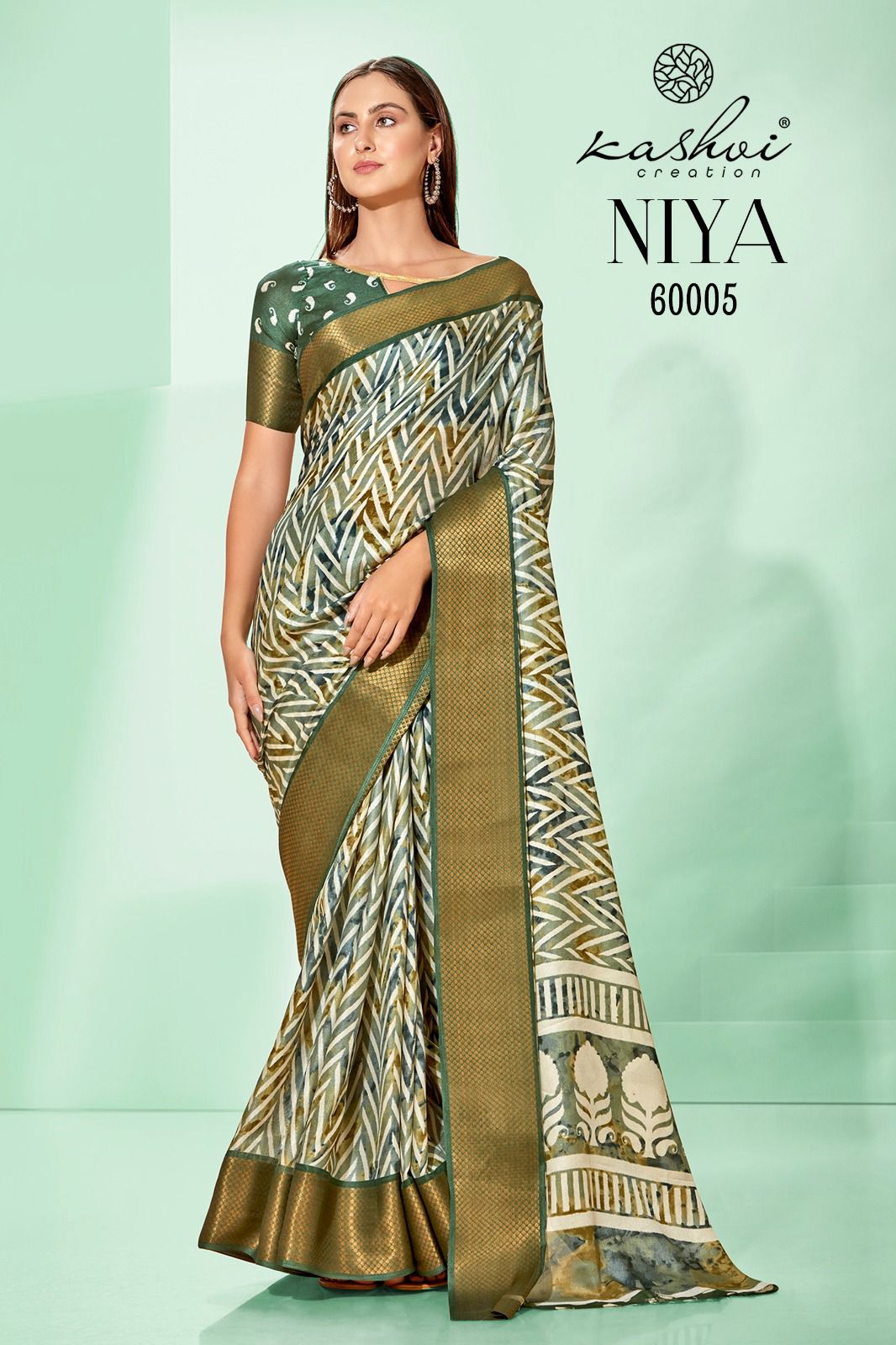 Niya By Kashvi 60001-60008 Daily Wear Sarees Catalog